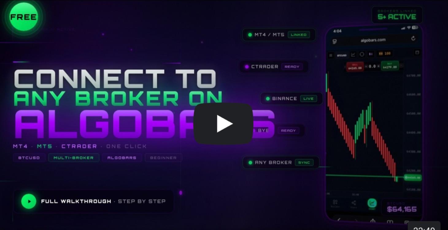 How To Connect Any Broker To AlgoBars