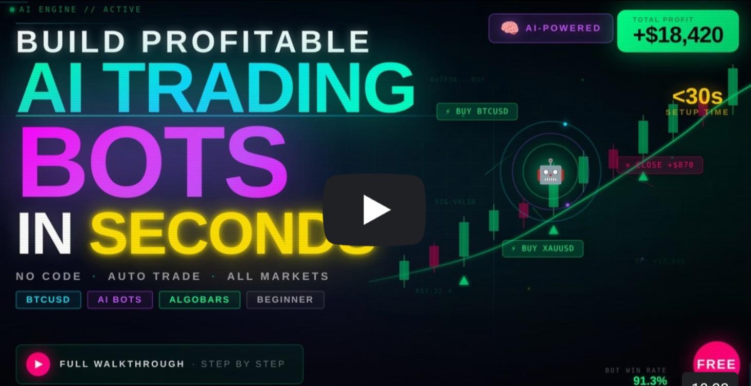 How To Build No-Code AI Automated Trading Bots