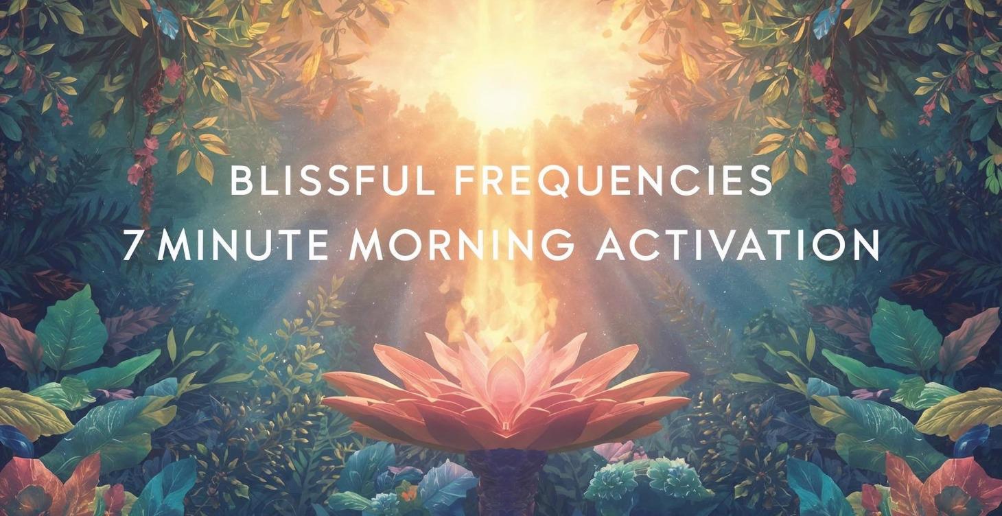 Blissful frequencies 7 Minute Morning Activation✨