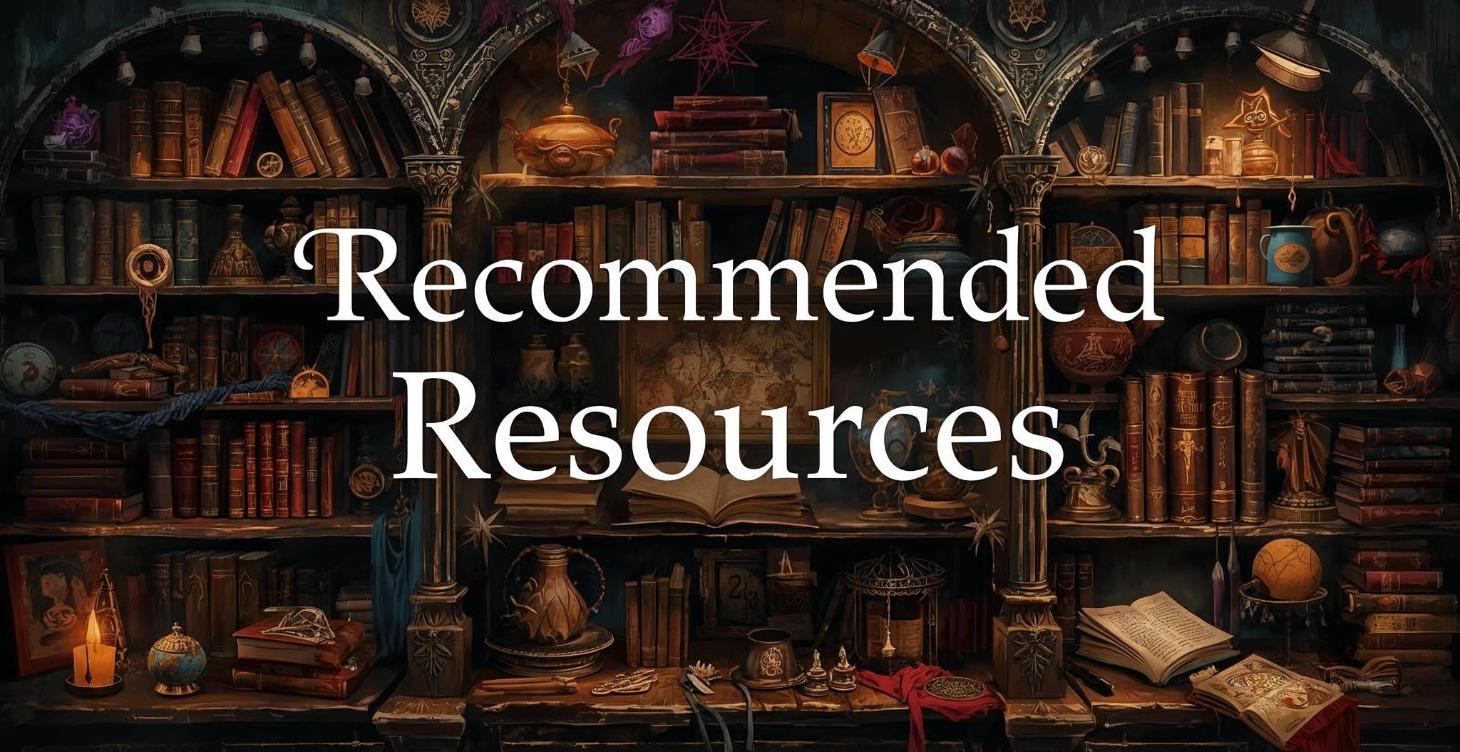 Recommend Resources 📖