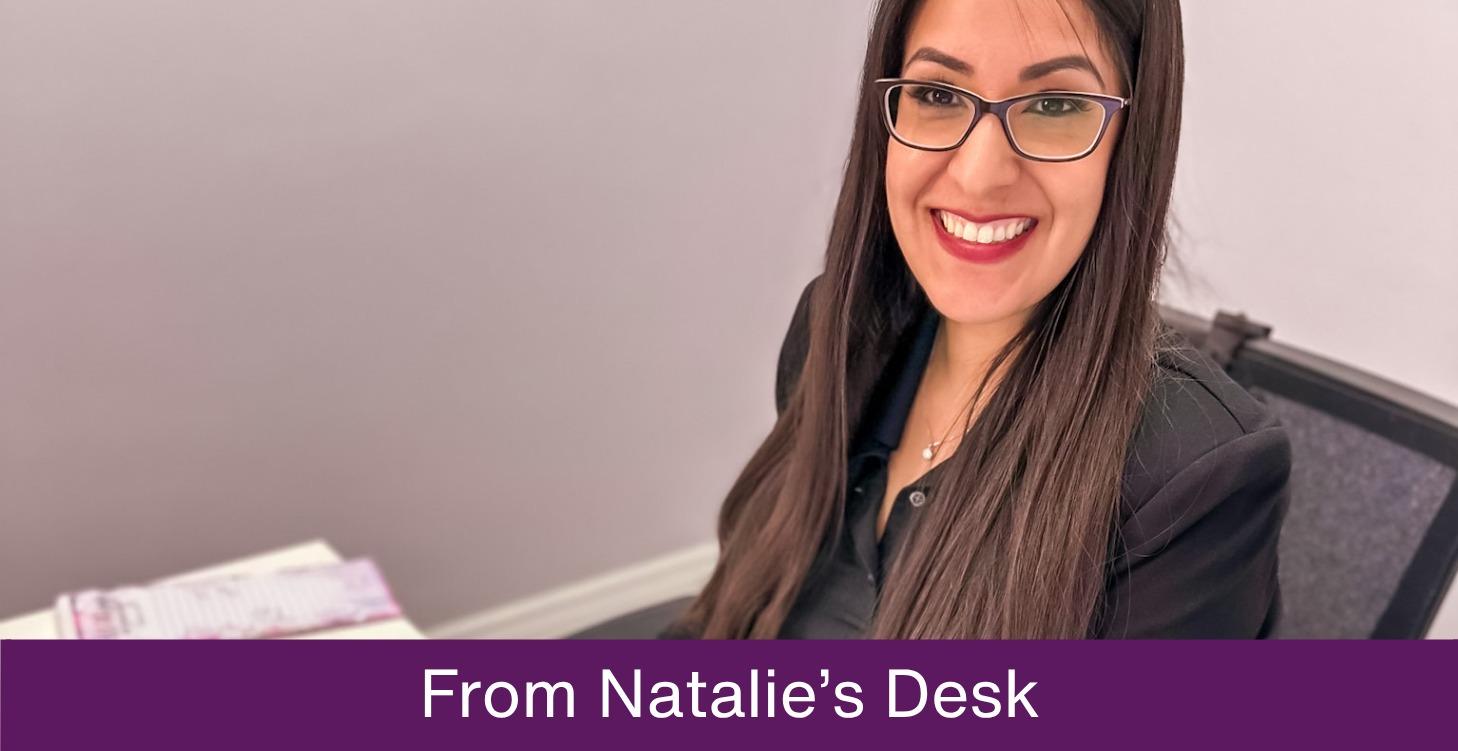 From Natalie's Desk