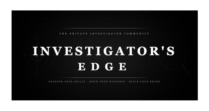 Investigator's Edge