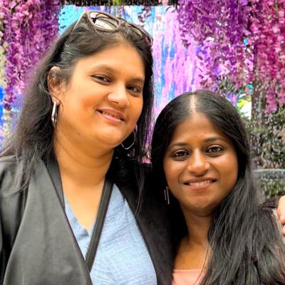 Ramya and Sahaja