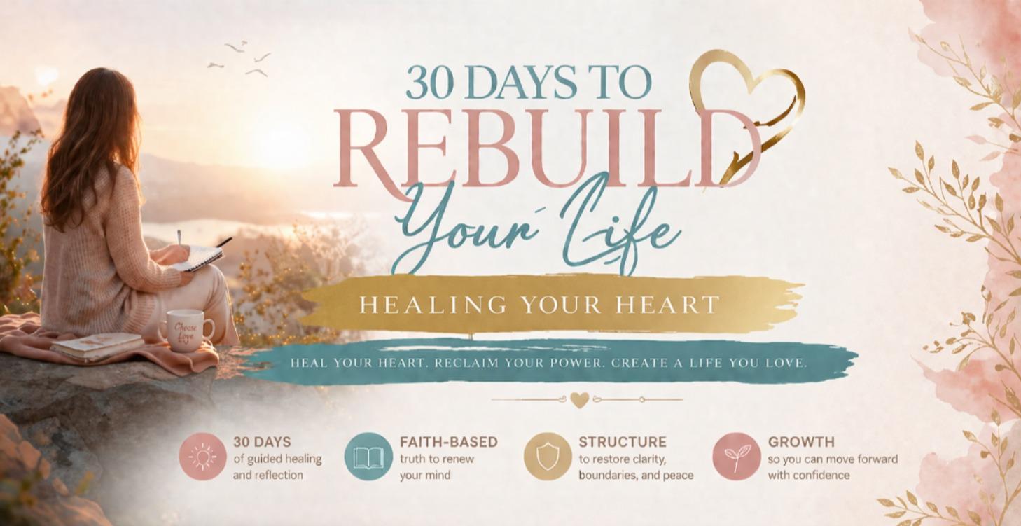 30 Days to Rebuild Your Life - Healing Your Heart