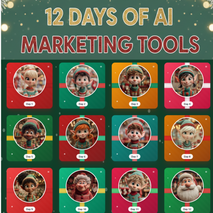 12 Days of AI Marketing Tools