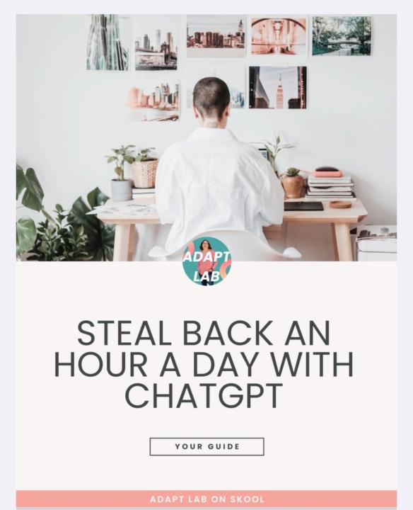 Steal Back an Hour a Day (Without Breaking Your Brain) 🤓⏰