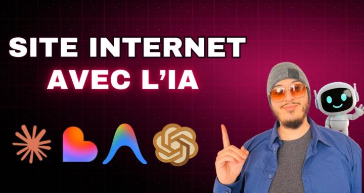 Site internet avec l'IA