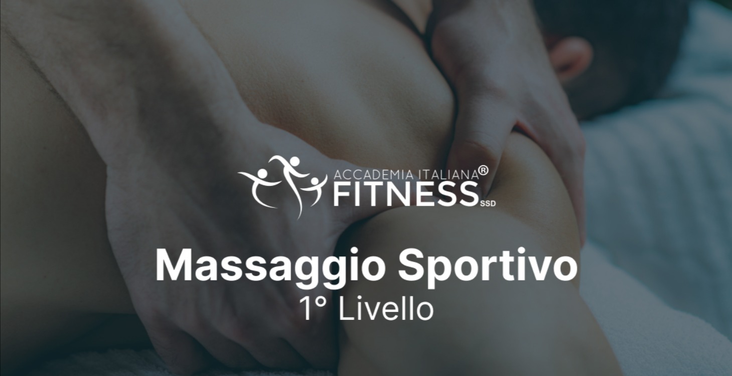 Corso Massaggio Sportivo 1°Livello