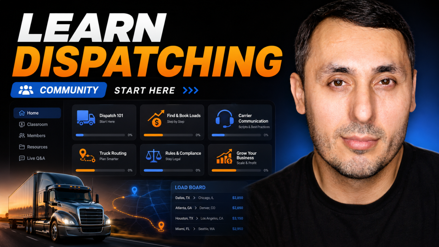 Dispatch Trucks Academy