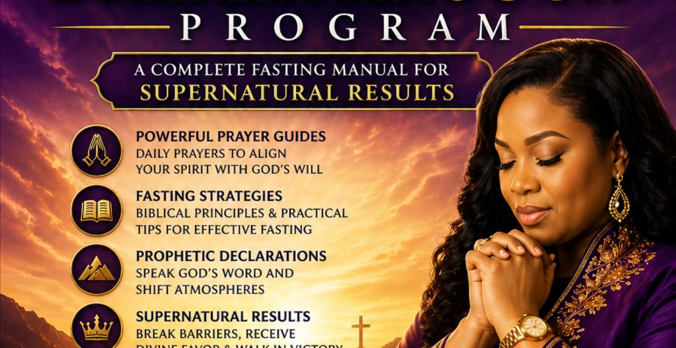 21-Day Fasting & Prayer Breakthrough Program