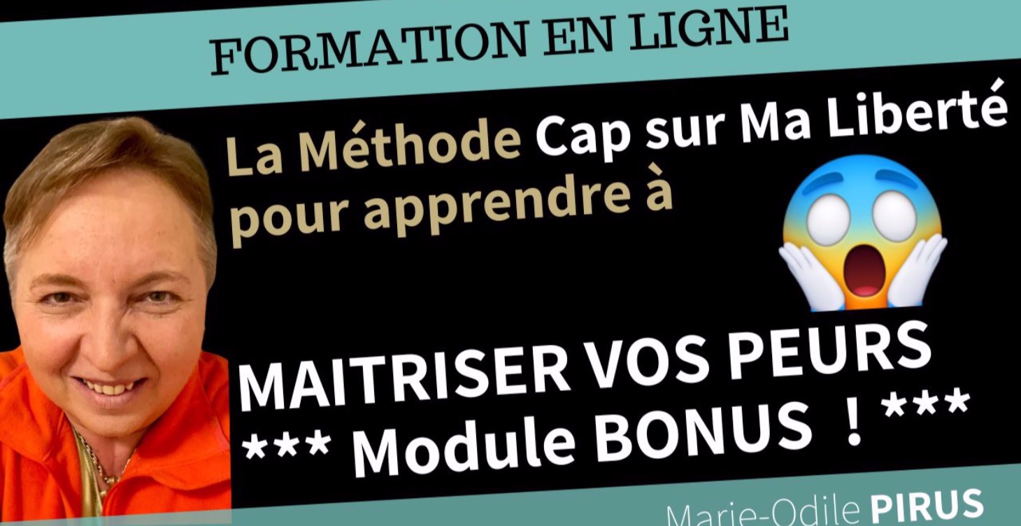 VIP - CAP SUR LA MAITRISE DE MES PEURS !