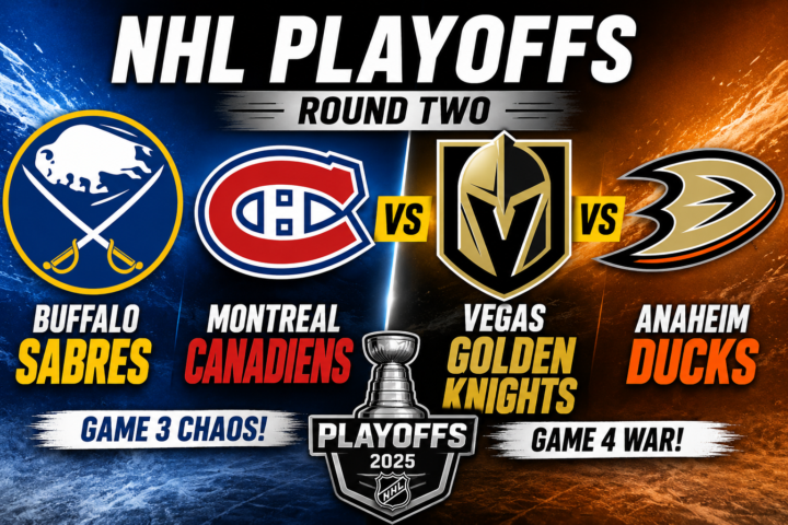  ROUND TWO OF THE NHL PLAYOFFS HAS TURNED INTO ABSOLUTE HOCKEY INSANITY! 🚨