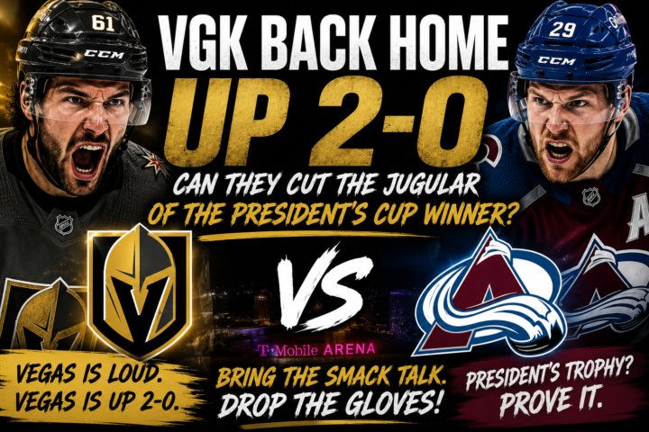HOCKEY SMACK TALK — VGK vs AVALANCHE: VEGAS IS BACK HOME 🔥🏒