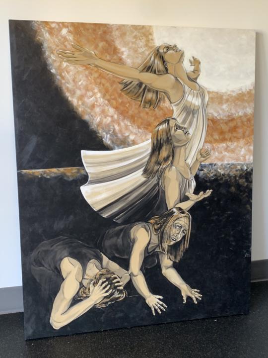 I walked by this painting…. And felt…. 