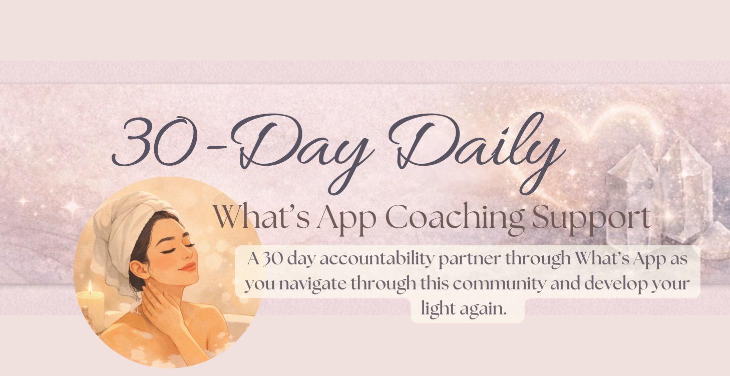 30-Day Daily What’s App Coaching