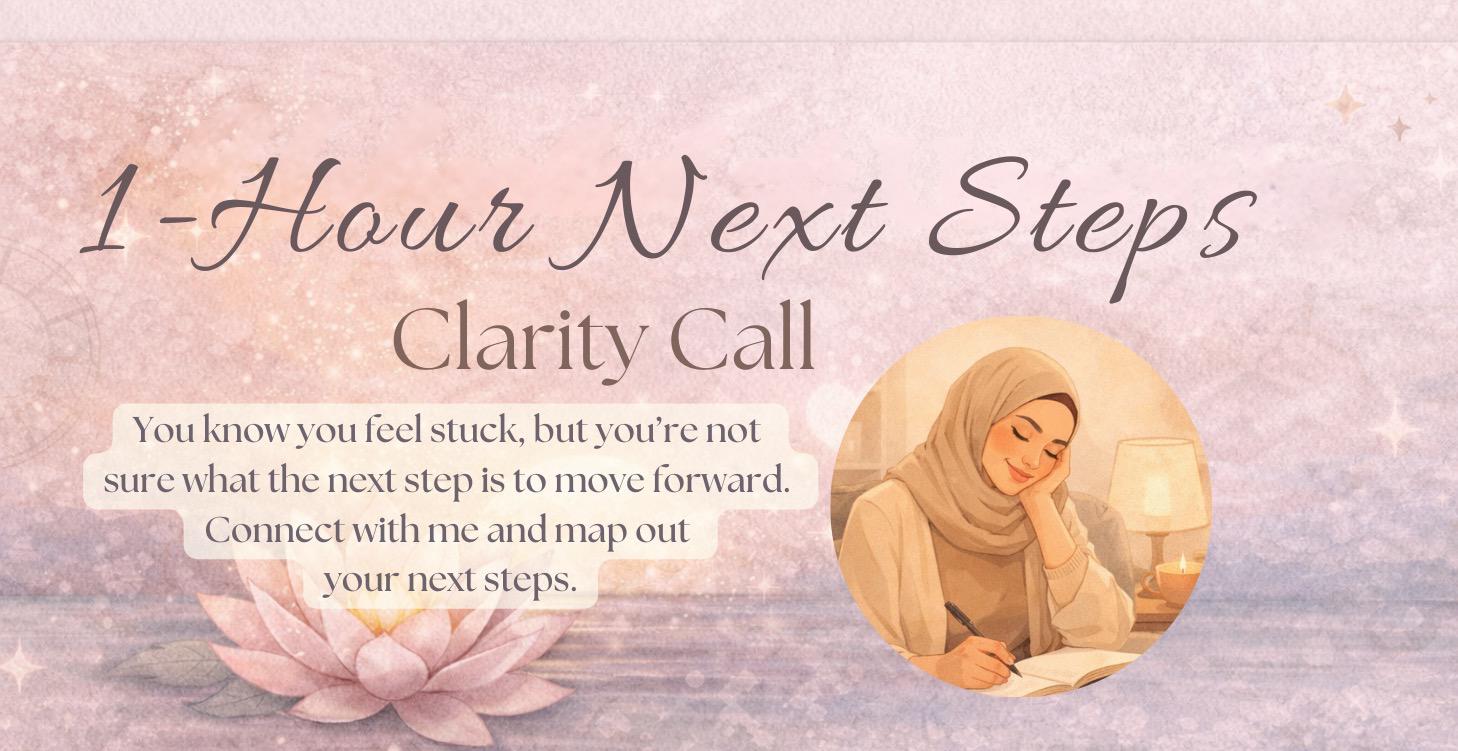 1-Hour Next Steps Clarity Call