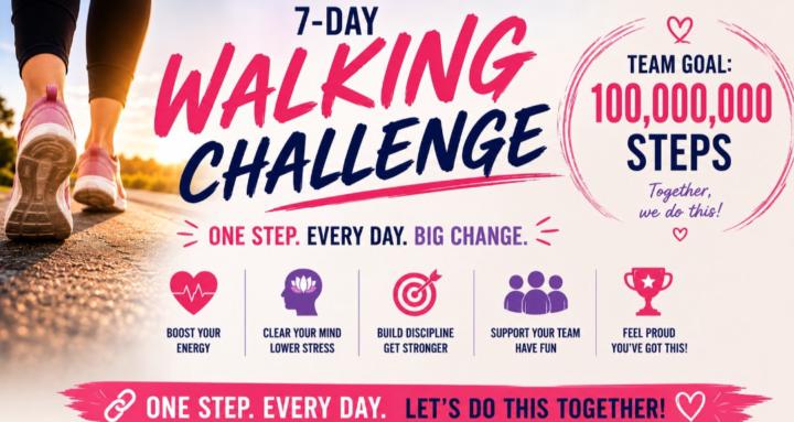 7 Day Walking Challenge🚶🏾‍♀️