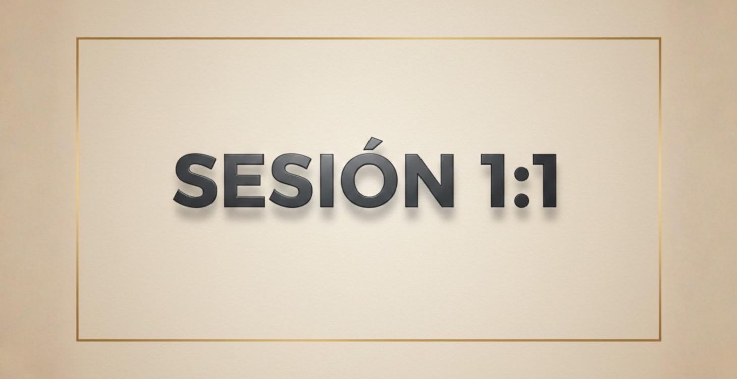 🔒 Sesión privada 1:1