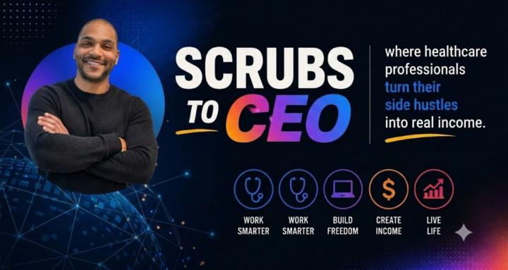 Scrubs to CEO