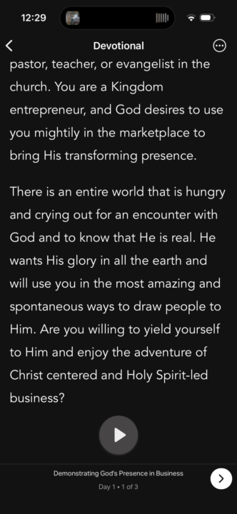 Kingdom Entrepreneurship Bible Plan