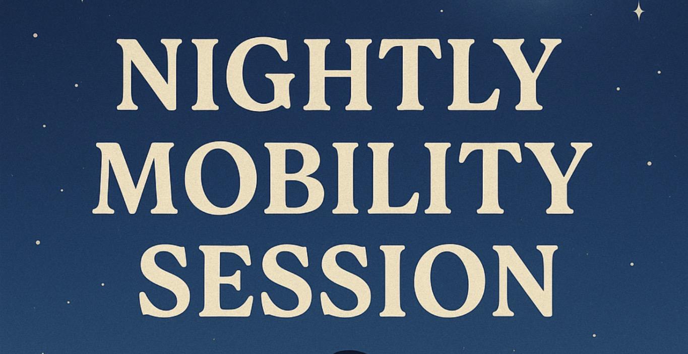 Nighttime mobility routine