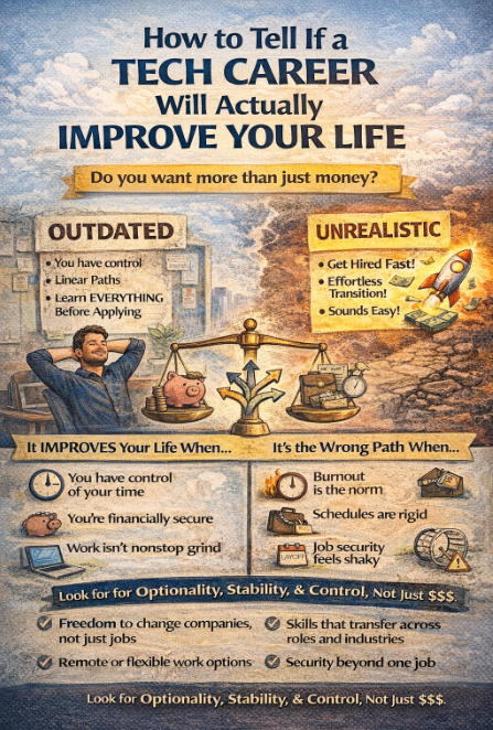 How to Tell If a Tech Career Will Actually Improve Your Life