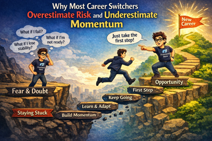 Why Most Career Switchers Overestimate Risk and Underestimate Momentum