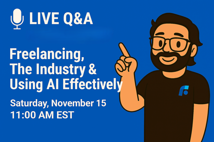 🚨 LIVE Q&A THIS SATURDAY: Freelancing, AI & Breaking Into Tech 🚨