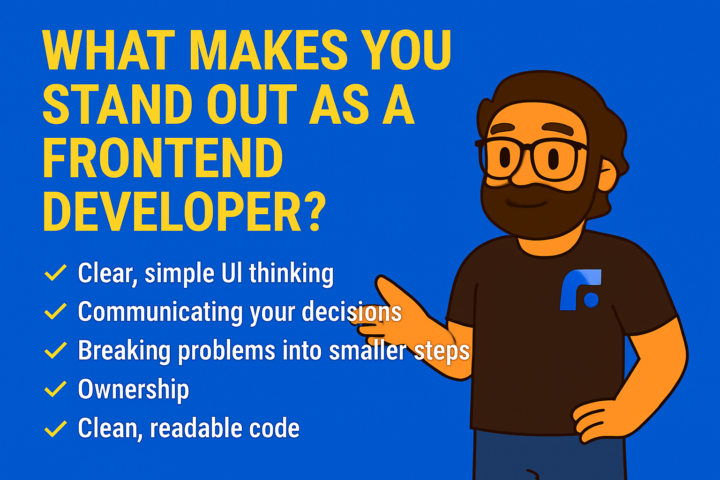 🔥 What Actually Makes You Stand Out as a Frontend Developer (Most People Get This Wrong)