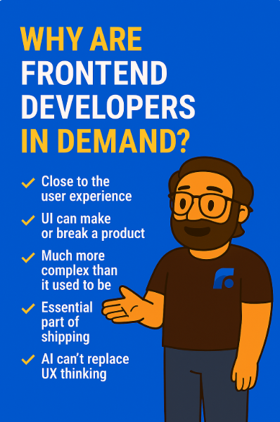 🔥 Why Frontend Developers Are Still in Massive Demand (Even With AI Everywhere)