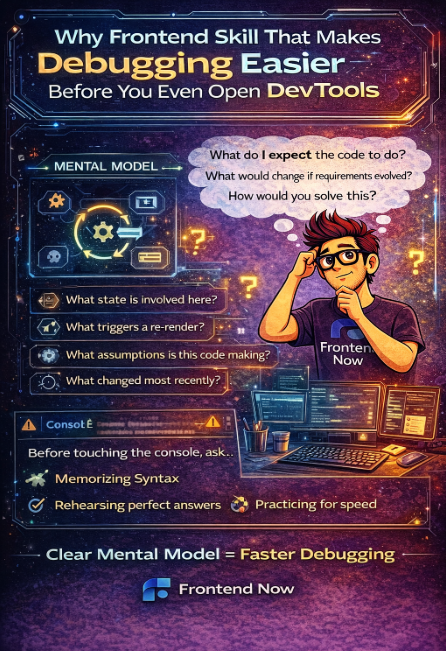 The Frontend Skill That Makes Debugging Easier Before You Even Open DevTools