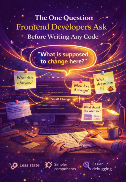 The One Question Frontend Developers Ask Before Writing Any Code