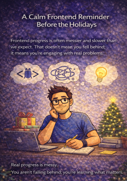 A Calm Frontend Reminder Before the Holidays