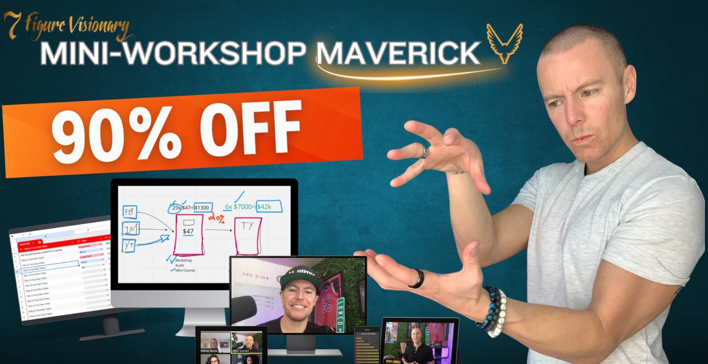 Mini-Workshop Maverick Program [90% Discount]