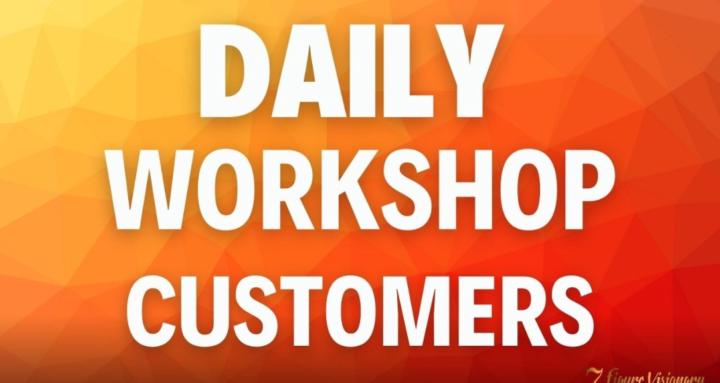 DAILY WORKSHOP CUSTOMERS w/ AI