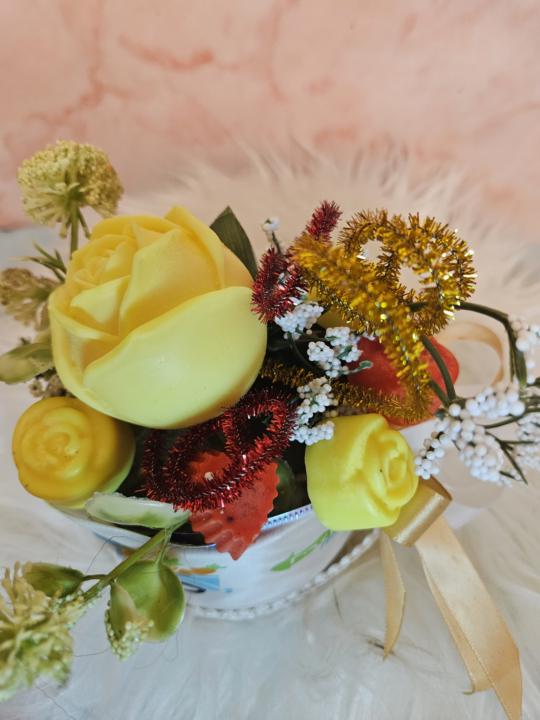 Bouquets candle 