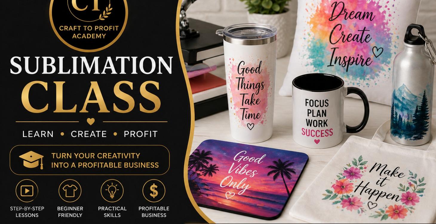 Sublimation to Profit (Full Course)