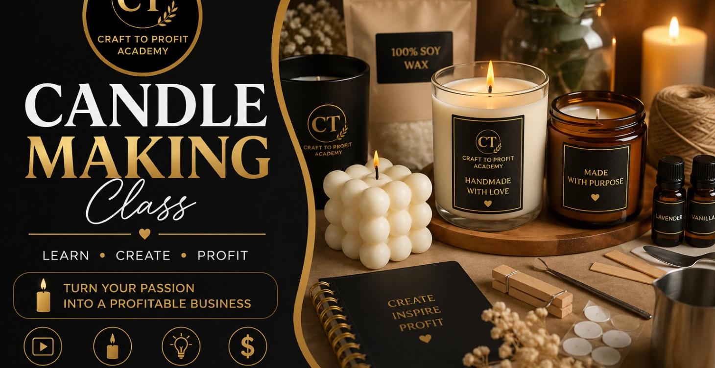 Candle making to Profit (Full Course)