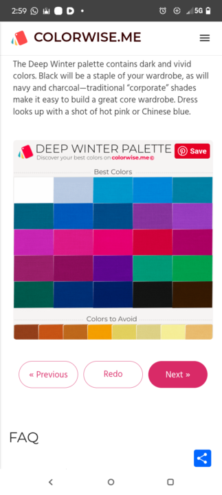 My pic , also color analysis report recommended by a member in this community