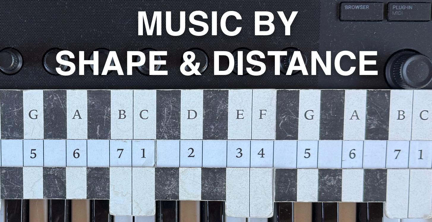 Music by Shape & Distance