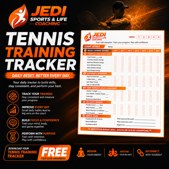 🎾 FREE Tennis Training Tracker 🎾