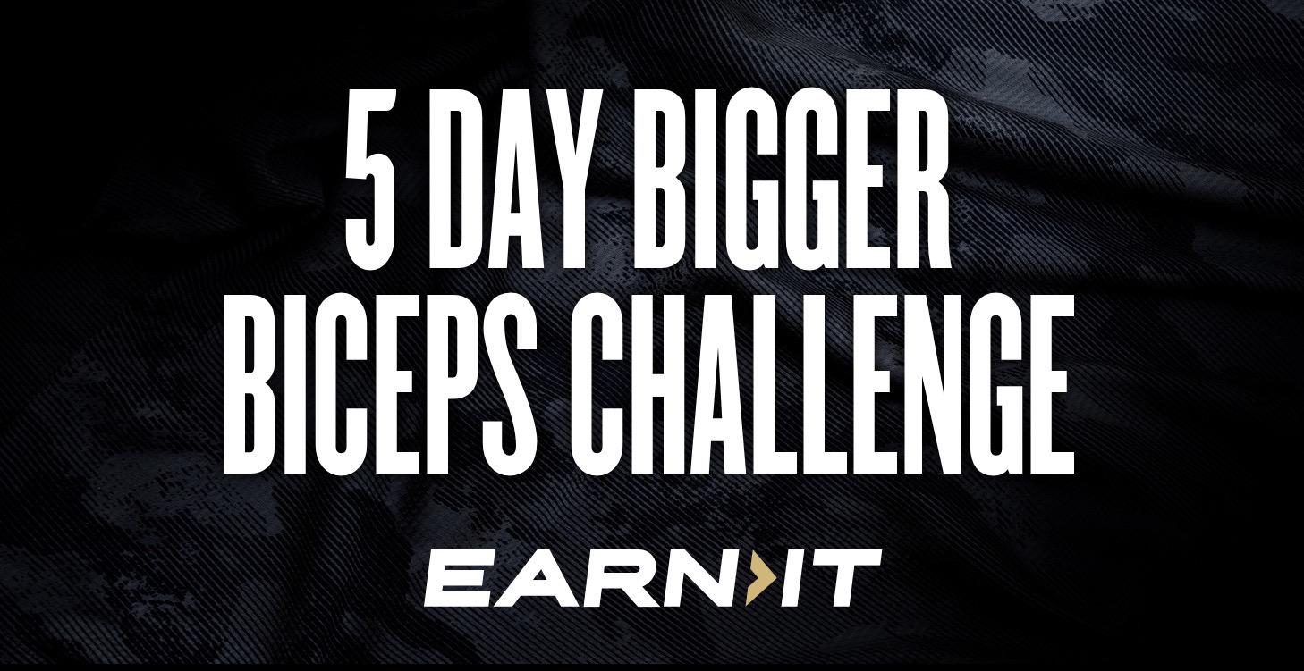 5 Day Bigger Biceps Challenge