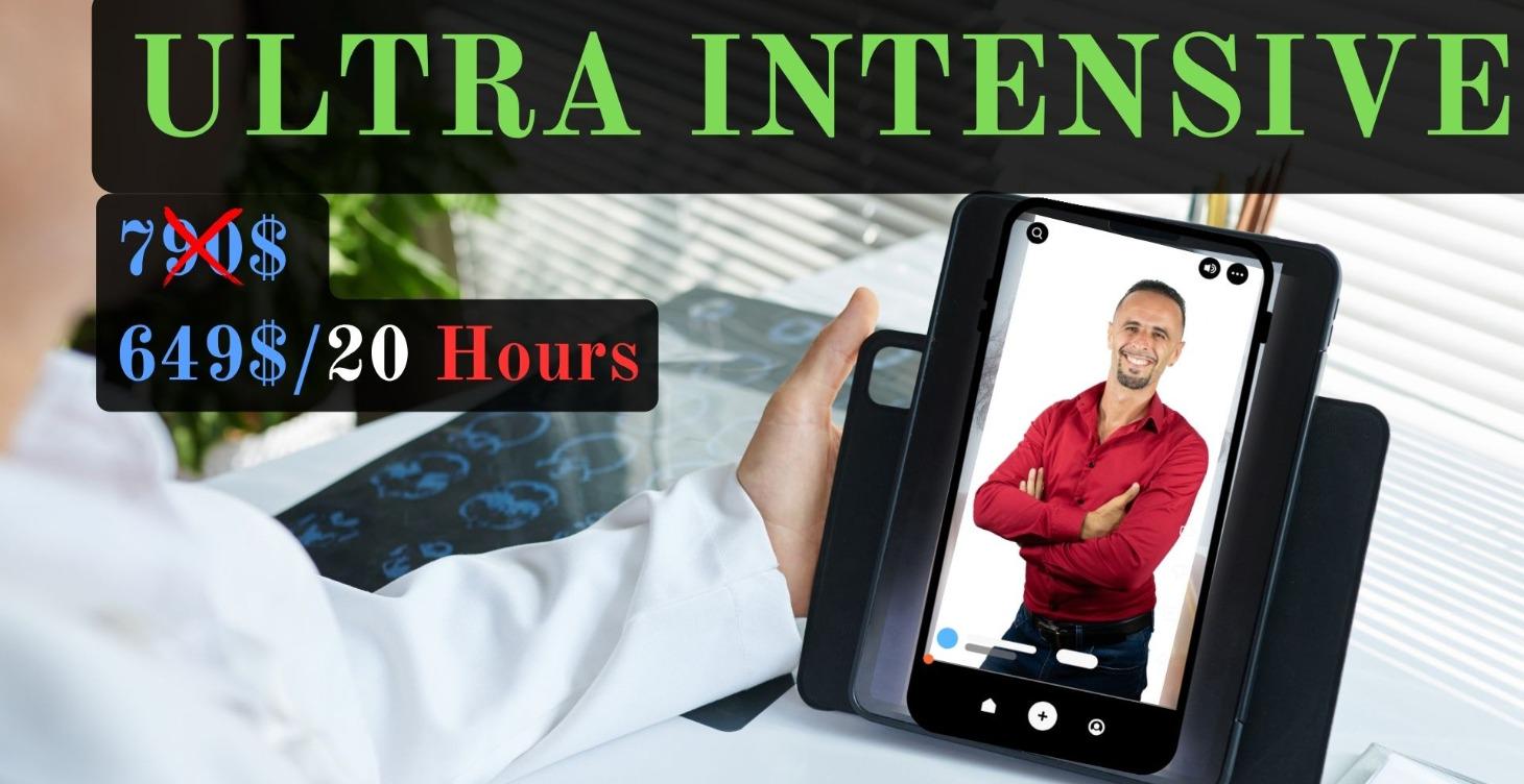 Mentorship Package ULTRA INTENSIVE: 529$/20 Hours