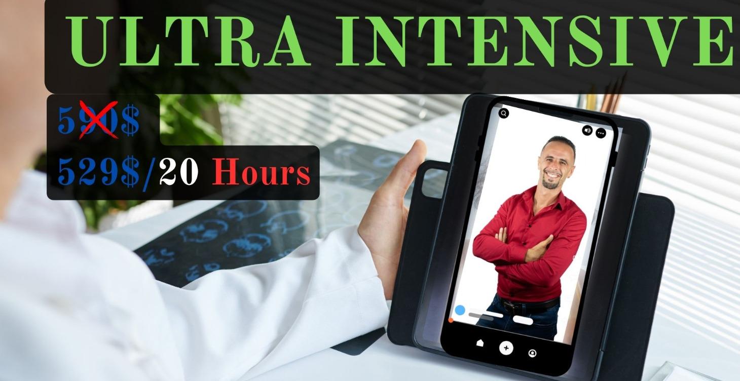 Mentorship Package ULTRA INTENSIVE: 529$/20 Hours