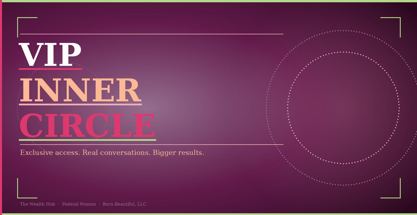 The Inner Circle: A 12-Month Mastermind for Wealth