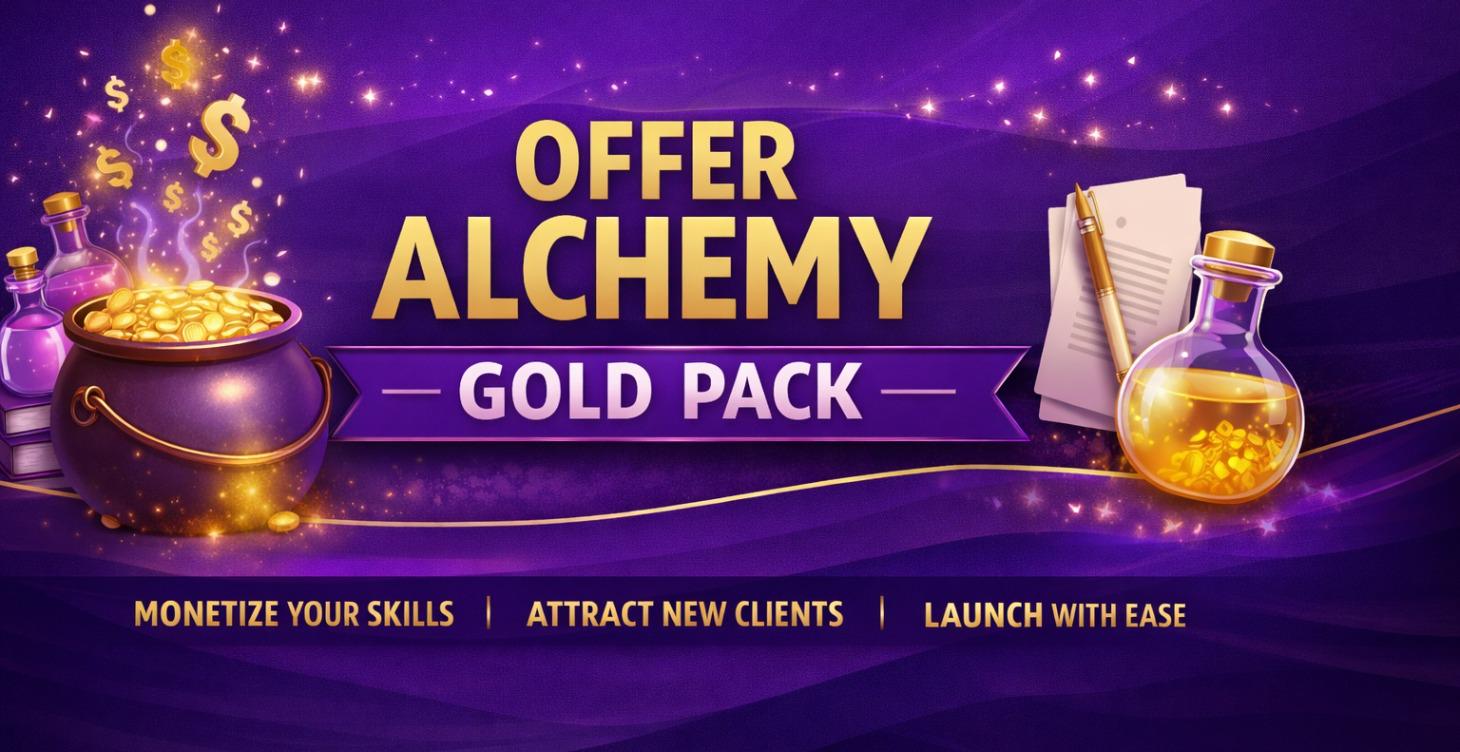 Offer Alchemy Gold Pack