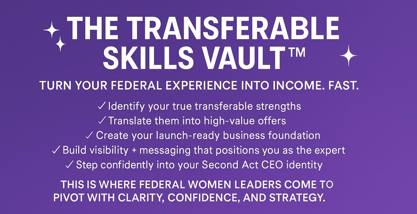 The Transferable Skills Vault!
