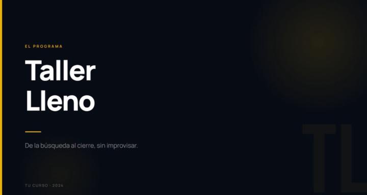Taller Lleno.