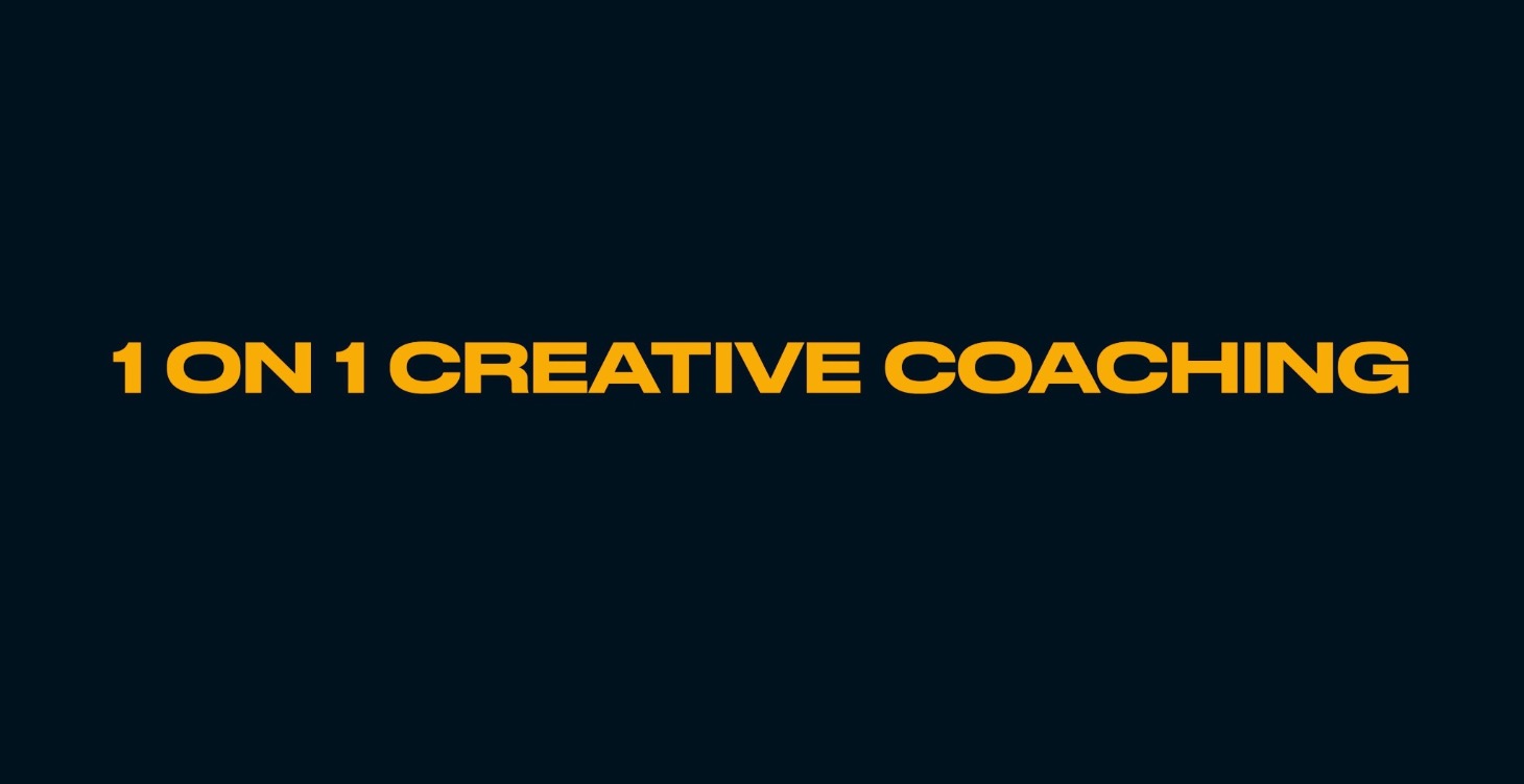 1-on-1 CREATIVE COACHING