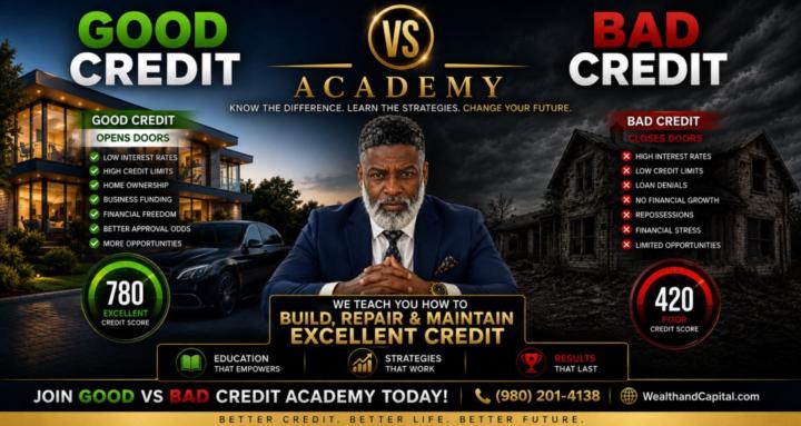 Good vs Bad Credit Academy